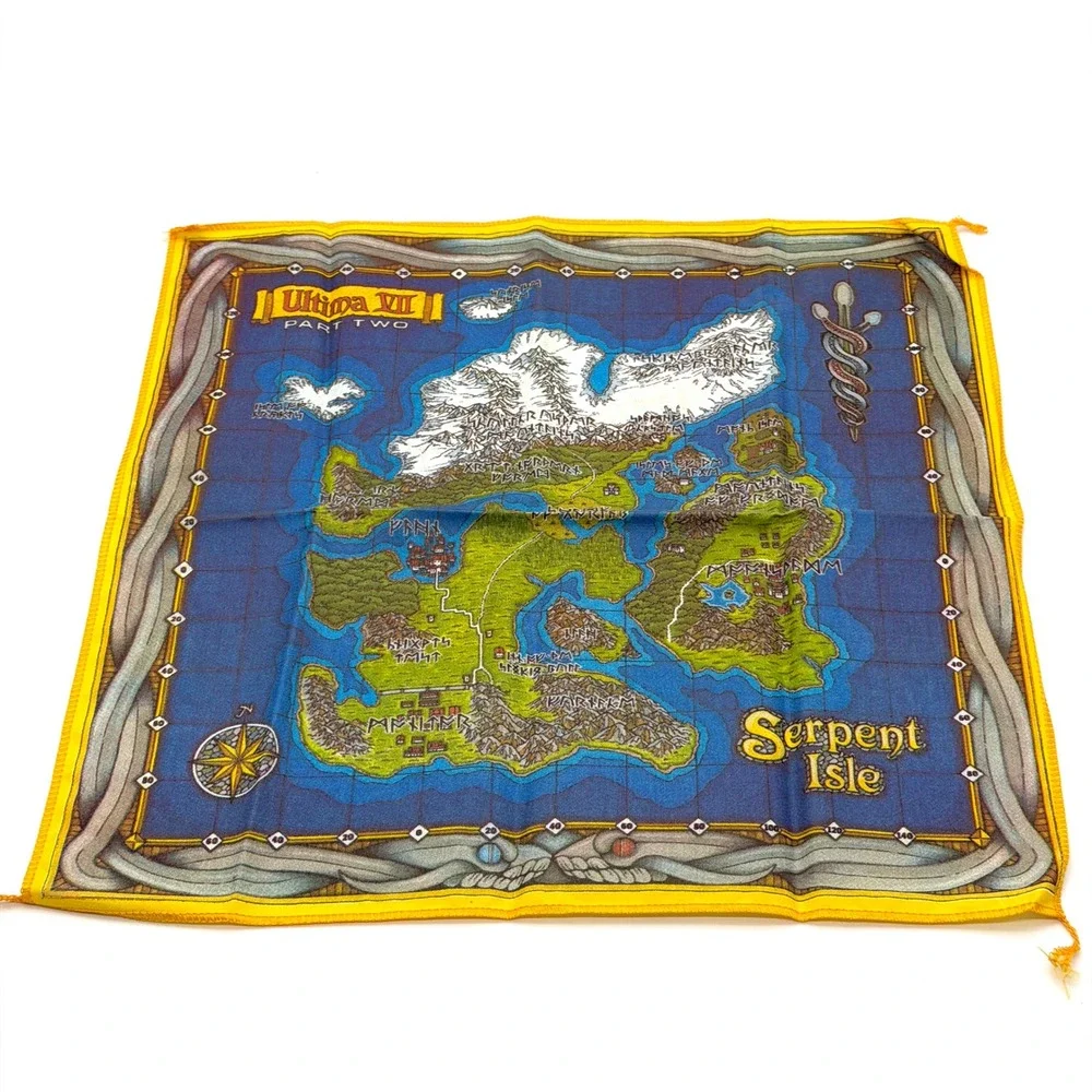 Ultima VII Part Two Serpent Isle Silver Seed Expansion Clue Book Big Box CIB PC